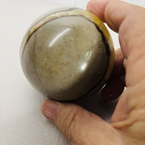 Stunning Septarian Dragon Quartz Crystal Geode Egg Stone Collectors Art Gift - Picture 12 of 14